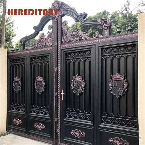 Hot Sale Indian House Main Gate Designs/Decorative Aluminum Farm Gates for Sale - China Garden ...