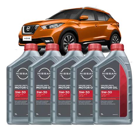 Kit Revisão Troca De Oleo 5w30 Nissan Kicks 1 6 2016 A 2020 Frete grátis