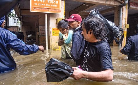 Maharashtra Rain Live Updates Pune Floods Mumbai Rains Six Dead