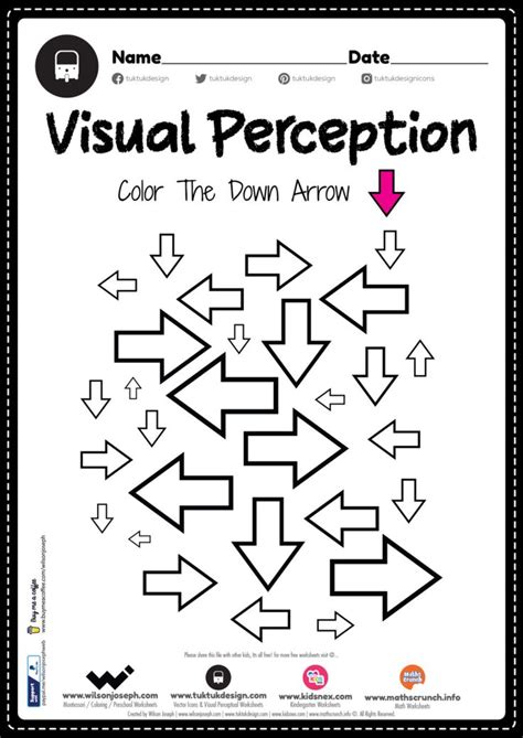 Free Printable Visual Perception