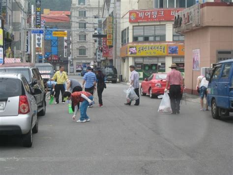 옥포1동 “깨끗한 거리 만들어요” 새거제신문