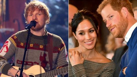 Ed Sheeran Asked To Perform At Meghan Markle And Prince Harrys Royal