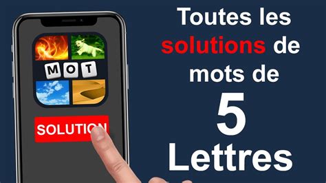 Images Mot Solution Lettres Facile Et Rapide Voir Youtube