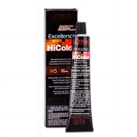 L Oreal Technique Excellence HiColor Permanent Creme For Dark Hair