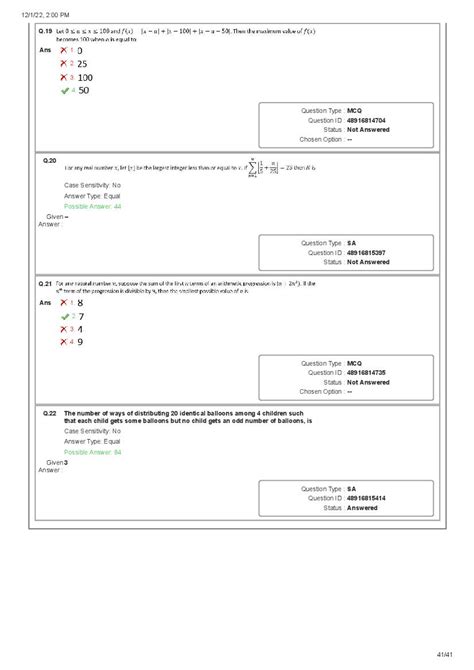 CAT 2022 Question Paper PDF Download with Solutions - AglaSem Admission