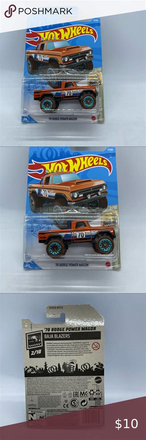 Hot Wheels Baja Blazers Dodge Power Wagon
