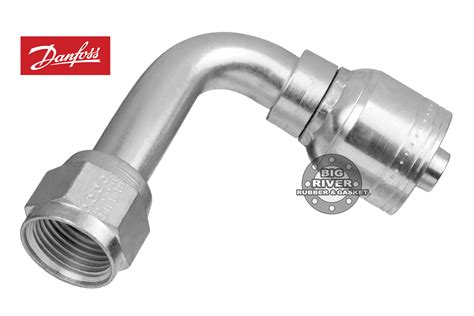 FJC 1AA10FJC8 Danfoss Aeroquip JIC 37 Female Swivel 90 Long Drop