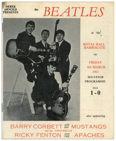 Beatles Concert Programmes | Beatles Memorabilia Experts