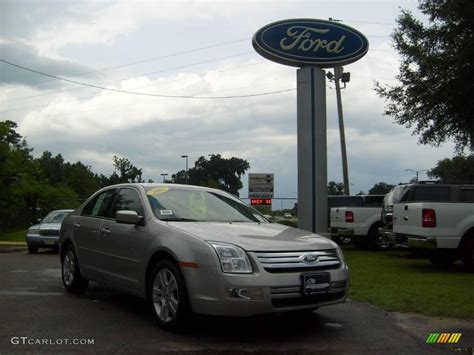 2007 Silver Birch Metallic Ford Fusion Sel V6 15625208 Photo 3 Car Color