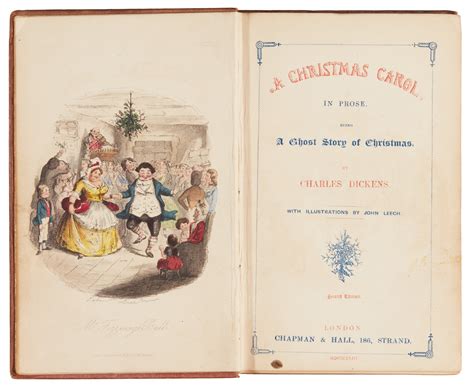 Dickens A Christmas Carol 1843 Second Edition Charles Dickens The Lawrence Drizen