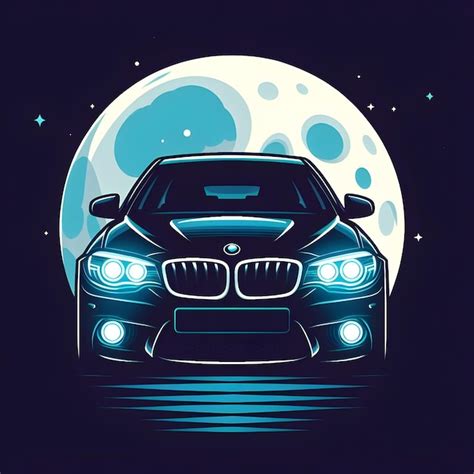 Blue Car Silhouette Art Images - Free Download on Freepik