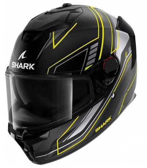 Casco Integral Shark Spartan Gt Pro Carbon Toryan Blanco Amarillo