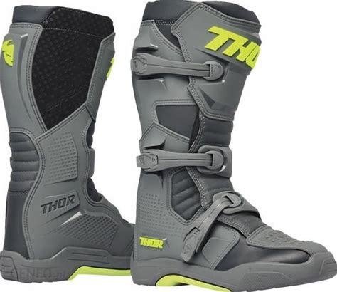 Buty Motocyklowe Thor Blitz Xr Gray Yellow Opinie I Ceny Na Ceneo Pl