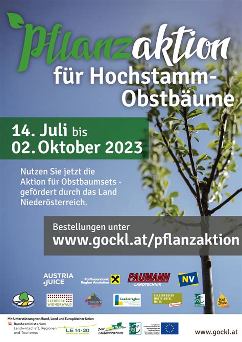 Pflanzaktion F R Hochstamm Obstb Ume Marktgemeinde Loosdorf News