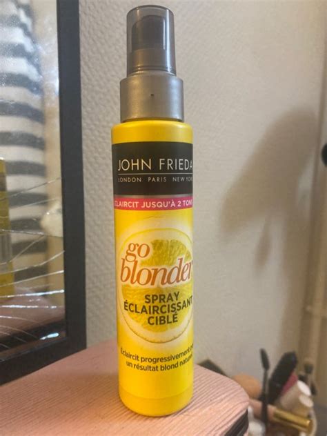 John Frieda Sheer Blonde Spray Eclaircissant Ciblé Go Blonder 100 ml