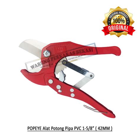 Popeye Gnt Gunting Pipa Pvc Sampai Nk Mm In Pipe Cutter