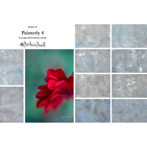 Painterly 4 Photoshop Texture Set, Painterly Texture, Photoshop ...