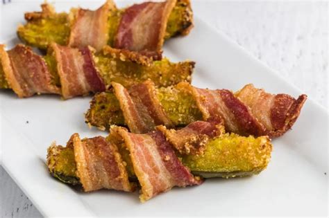 Bacon Wrapped Pickles Addicting Keto Snack Idea Hip2Keto In 2020