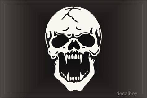 Skulls And Skeletons Decals And Stickers Decalboy