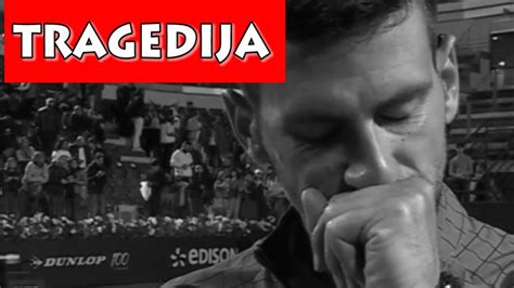 TRAGEDIJA Novak Đoković GRCA U SUZAMA YouTube