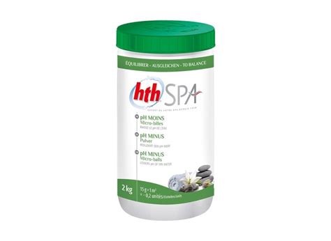 PH Moins Micro Billes Pour Spa 2 Kg HTH Jardideco Fr