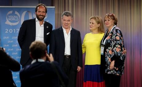 Kate Robertson Juan Manuel Santos David Editorial Stock Photo Stock