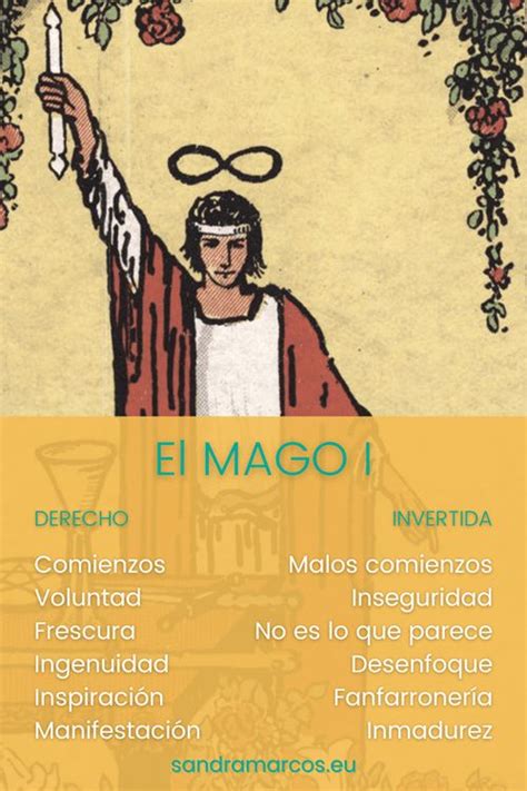 El Mago Palabras Claves Tarot Tarot Lectura De Tarot Tarot Cartas