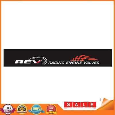 130X21cm REV Car Front Windshield Sticker PVC Decal Auto Styling