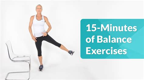 Easy Minute Balance Exercise Routine Youtube