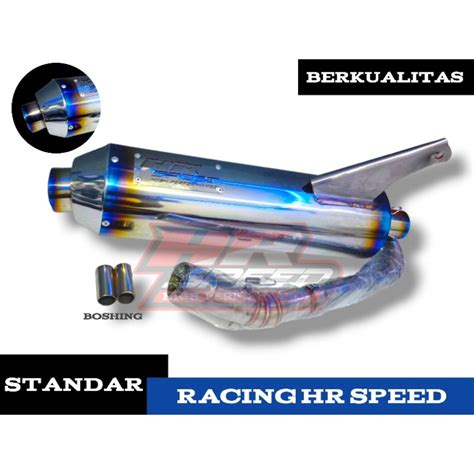 Standard Exhaust Racing Nmax Aerox Vario Pcx Lexi Adv Griller Beat Mio