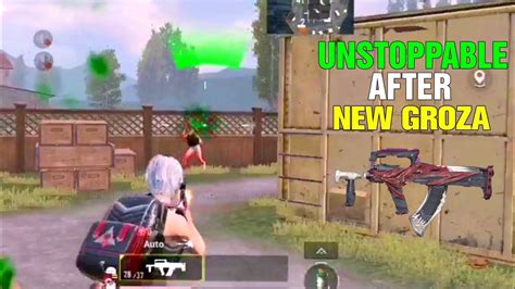 After Getting ⚡new Groza⚡i Got Unstoppable Pubgbgmi Montagebgmi