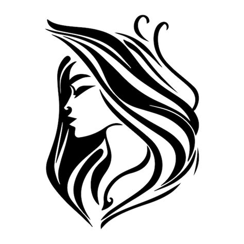 Premium Vector | Vector logo design for beauty salon or hair salon or ...