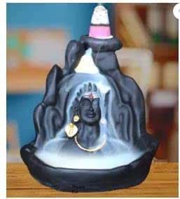 Buy Greentouch Crafts Smoke Fountain Lord Shiva Aadiyogi Statue Cone