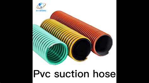 Flexible Plastic Pvc Heavy Duty Spiral Corrugated Suction Hose 3 4 5 6