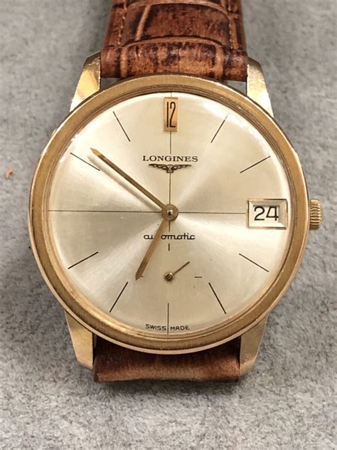 Reloj Longines Vintage automatic 18 kts Gold Calibre 353 Joyería