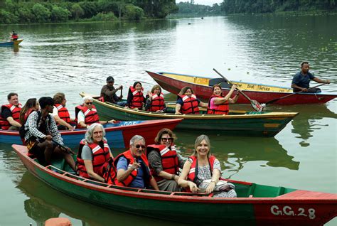 Glimpses Of Tourist Enjoying Boating In Pokhara Nepalnews