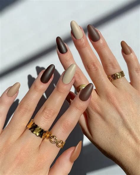 Manucure D Automne Couleurs D Ongles Et Vernis Tendance