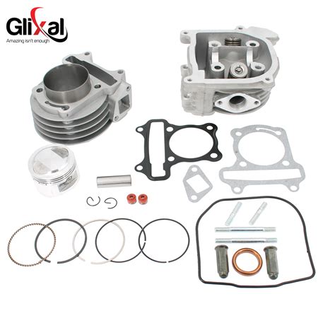 Glixal GY6 Kit de reconstruction de cylindre à grand alésage de 52mm