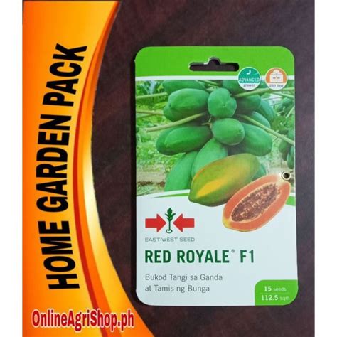 Red Royale F1 Papaya 15 Seeds East West Lazada Ph