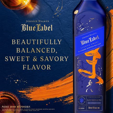 Taste The Mystery Johnnie Walker Unveils New Blue Label Elusive Umami