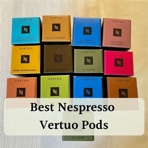 The Seven Best Nespresso Vertuo Pods