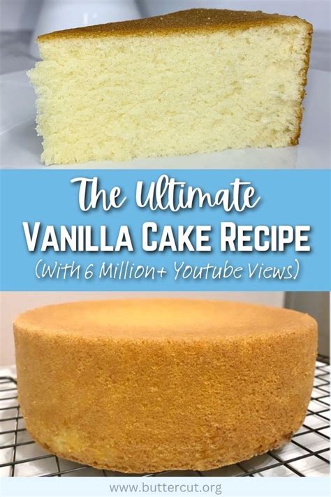 The Best Vanilla Cake Recipe Artofit