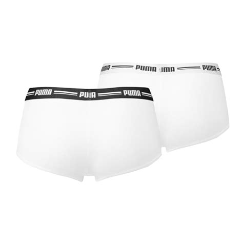 Комплект дамски боксерки Mini Short 2 Pack - бели | market.dir.bg