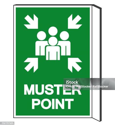 Muster Point Symbol Sign Vector Illustration Isolated On White