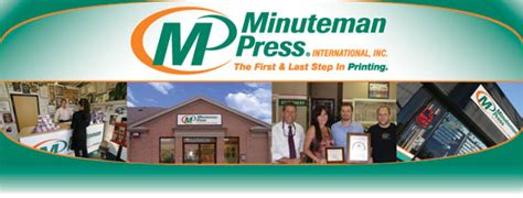 Minuteman Press Franchise Information - Free Info on Minuteman Press ...