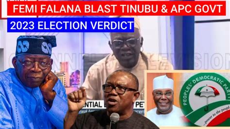 Tinubu And APC Judiciary Under Fire In Latest 2023 Election Verdict