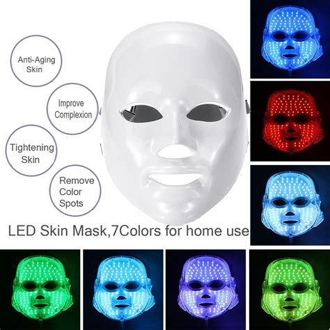 Mascarilla Facial Con Luz Led De Fotones Para Reju Grandado