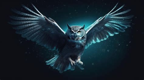 Premium Ai Image Owls Vector