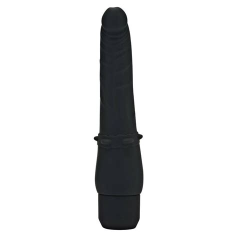 GET REAL CLASSIC SMOOTH VIBRADOR NEGRO Seductime Sex Shop