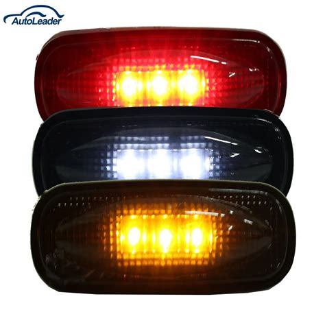 For Ford F F Led For Fender Bed Side Marker Lights Lamps Smoke